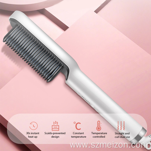 Electric Hair Straightener Brush For Men And Women